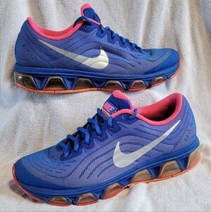 Nike Trailwind 6 Max Air Hyper Cobalt Pink Flash Running Athletic Sneaker 8 2014